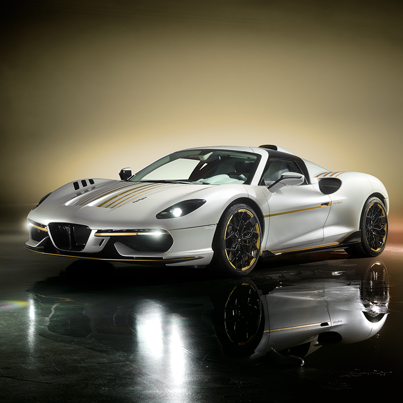 Alfardan Sports Motors Unveils Touring Superleggera Vento D’oro. The New Era of Luxury Automotive.